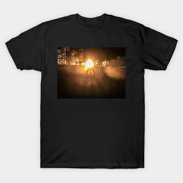 Peace at Sunset T-Shirt by Ckauzmann